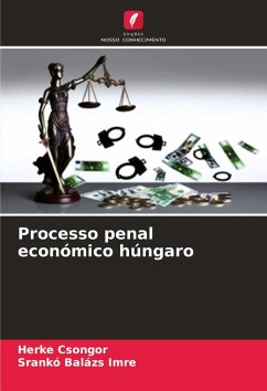 Cover Processo penal económico húngaro