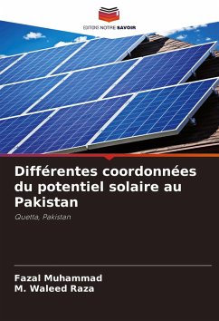 Cover Différentes coordonnées du potentiel solaire au Pakistan