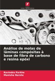 Análise de molas de lâminas compósitas à base de fibra de carbono e resina epóxi