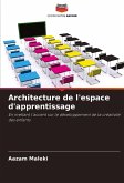 Architecture de l'espace d'apprentissage