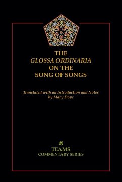 Cover Glossa Ordinaria on the Song of Songs (eBook, PDF)
