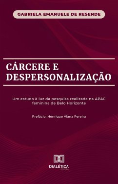 Cover Cárcere e Despersonalização (eBook, ePUB)