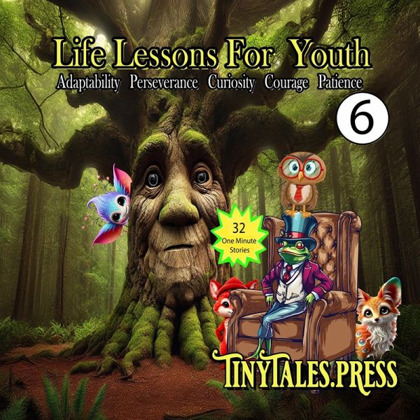 Life Lesson for Youth #6, Adaptability, Perseverance, Curiosity, Courage, Patience (Tiny Tales Books, #6) (eBook, ePUB)