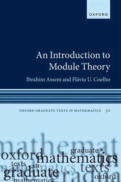 An Introduction to Module Theory (eBook, PDF) An Introduction to Module Theory (eBook, PDF)