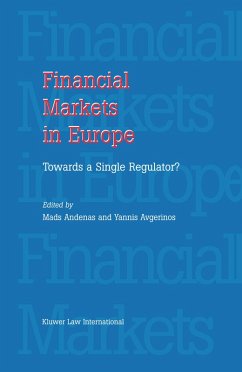 Cover Financial Markets in Europe: Towards a Single Regulator (eBook, PDF)