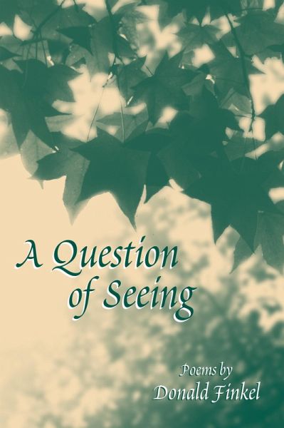 Question of Seeing (eBook, PDF)