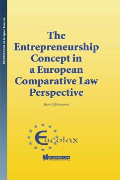 Cover Entrepreneurship Concept in a European Comparative Law Perspective (eBook, PDF)