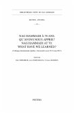 Nag Hammadi a 70 ans. Qu'avons-nous appris? Nag Hammadi at 70 (eBook, PDF)
