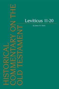 Cover Leviticus 11-20 (eBook, PDF)