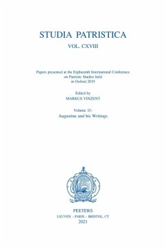Cover Studia Patristica. Vol. CXVIII - Papers presented at the Eighteenth International Conference on Patristic Studies held in Oxford 2019 (eBook, PDF)