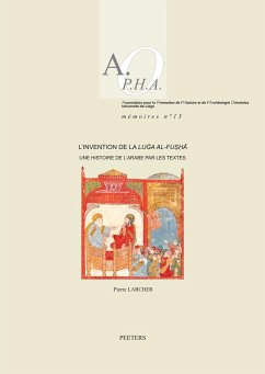 Cover L'invention de la luga al-fusha (eBook, PDF)