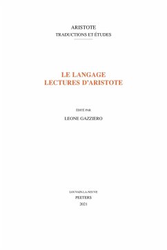 Cover Le Langage. Lectures d'Aristote (eBook, PDF)