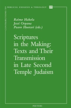 Scriptures in the Making (eBook, PDF)