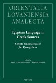 Egyptian Language in Greek Sources (eBook, PDF)
