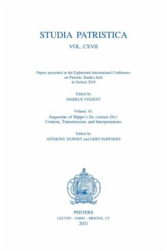 Cover Studia Patristica. Vol. CXVII - Papers presented at the Eighteenth International Conference on Patristic Studies held in Oxford 2019 (eBook, PDF)