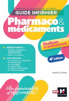 Cover Guide infirmier pharmaco et médicaments - 4e édition (eBook, ePUB)