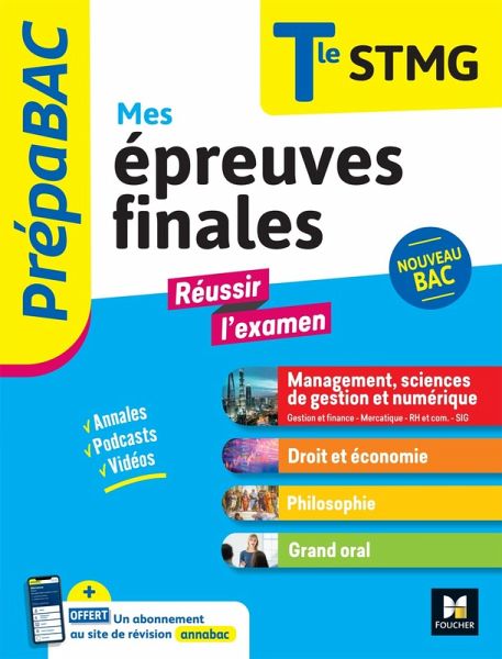 Prepabac Terminale STMG_Mes épreuves finales_fiches et annales (eBook, ePUB) Prepabac Terminale STMG_Mes épreuves finales_fiches et annales (eBook, ePUB)