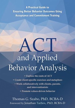 Cover ACT and Applied Behavior Analysis (eBook, PDF)