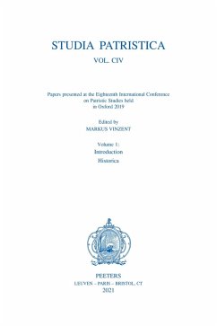 Cover Studia Patristica. Vol. CIV - Papers presented at the Eighteenth International Conference on Patristic Studies held in Oxford 2019 (eBook, PDF)