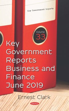 Cover Key Government Reports. Volume 33: Business and Finance - June 2019 (eBook, PDF)