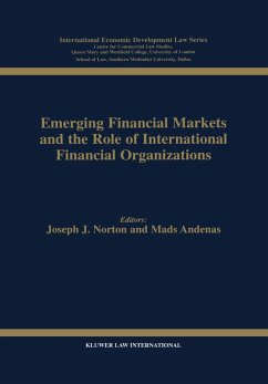 Emerging Financial Markets and the Role of International Financial Organizations (eBook, PDF)