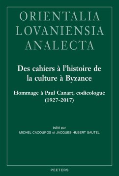 Cover Des cahiers a l'histoire de la culture a Byzance (eBook, PDF)