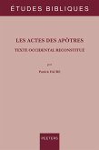 Les Actes des Apotres (eBook, PDF)