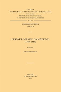Cover Chronicle of King Galawdewos (1540-1559). Text. Original Aethiopic Text. (eBook, PDF)
