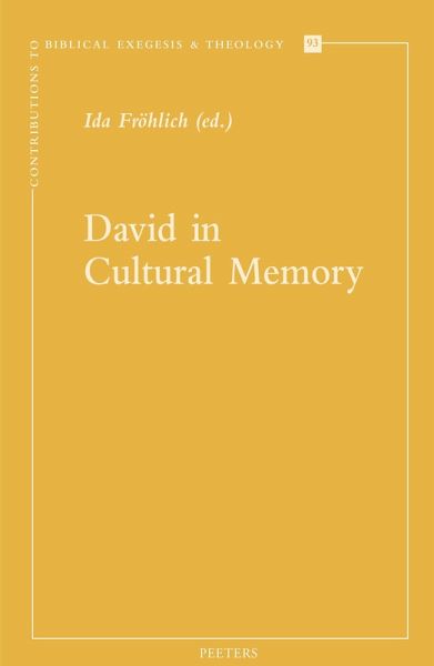 David in Cultural Memory (eBook, PDF)