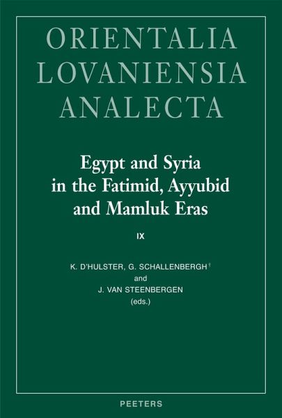 Egypt and Syria in the Fatimid, Ayyubid and Mamluk Eras IX (eBook, PDF)