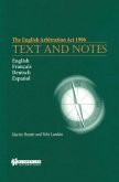 English Arbitration Act 1996: Text and Notes (eBook, PDF)