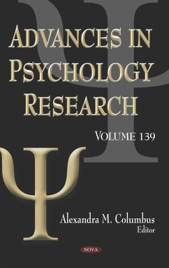Cover Advances in Psychology Research. Volume 139 (eBook, PDF)