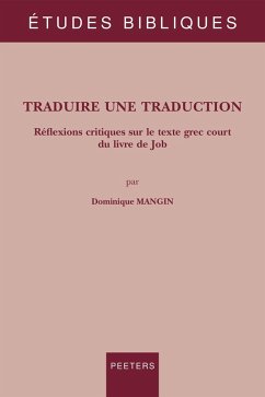Cover Traduire une traduction (eBook, PDF)