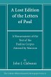 A Lost Edition of the Letters of Paul... - Bild 1
