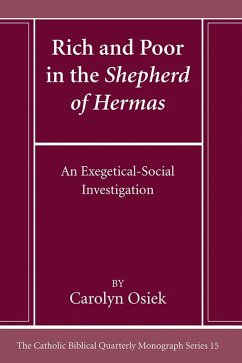 Rich and Poor in the Shepherd of Hermas (eBook, PDF) Rich and Poor in the Shepherd of Hermas (eBook, PDF)