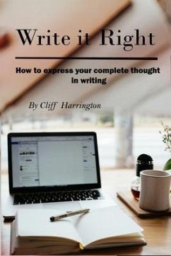 Cover Write it Right (eBook, ePUB)