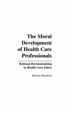 Cover The Moral Development of Health Professionals (eBook, PDF)