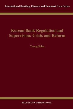 Cover Korean Bank Regulation and Supervision: Crisis and Reform (eBook, PDF)