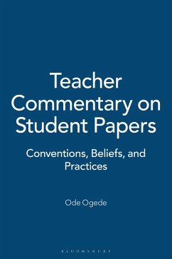 Cover Teacher Commentary on Student Papers (eBook, PDF)