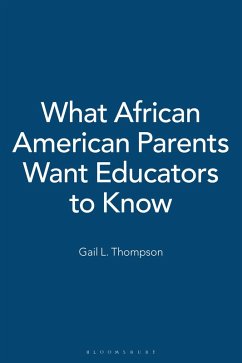 Cover What African American Parents Want Educators to Know (eBook, PDF)