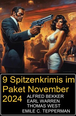 Cover 9 Spitzenkrimis im Paket November 2024 (eBook, ePUB)