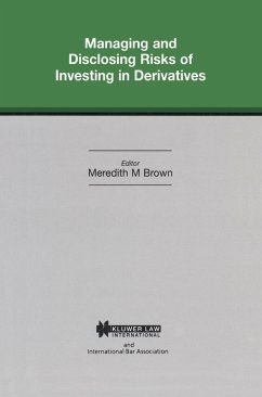 Cover Managing and Disclosing Risks of Investing in Derivatives (eBook, PDF)