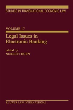 Cover Legal Issues in Electronic Banking (eBook, PDF)