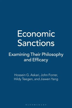 Economic Sanctions (eBook, PDF) - Askari, Hossein G.; Forrer, John; Teegen, Hildy; Yang, Jiawen