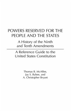 Cover Powers Reserved for the People and the States (eBook, PDF)