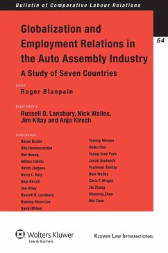 Globalization and Employment Relations in the Auto Assembly Industry (eBook, PDF)