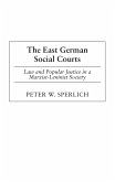 The East German Social Courts (eBook, PDF)