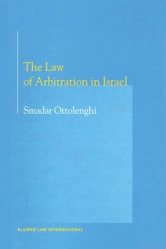 Cover Law of Arbitration in Israel (eBook, PDF)