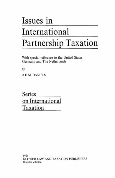 Issues in International Partnership Taxation (eBook, PDF)
