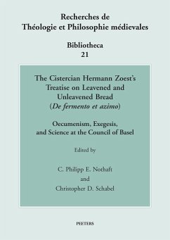 Cover The Cistercian Hermann Zoest's Treatise on Leavened and Unleavened Bread ('De fermento et azimo') (eBook, PDF)